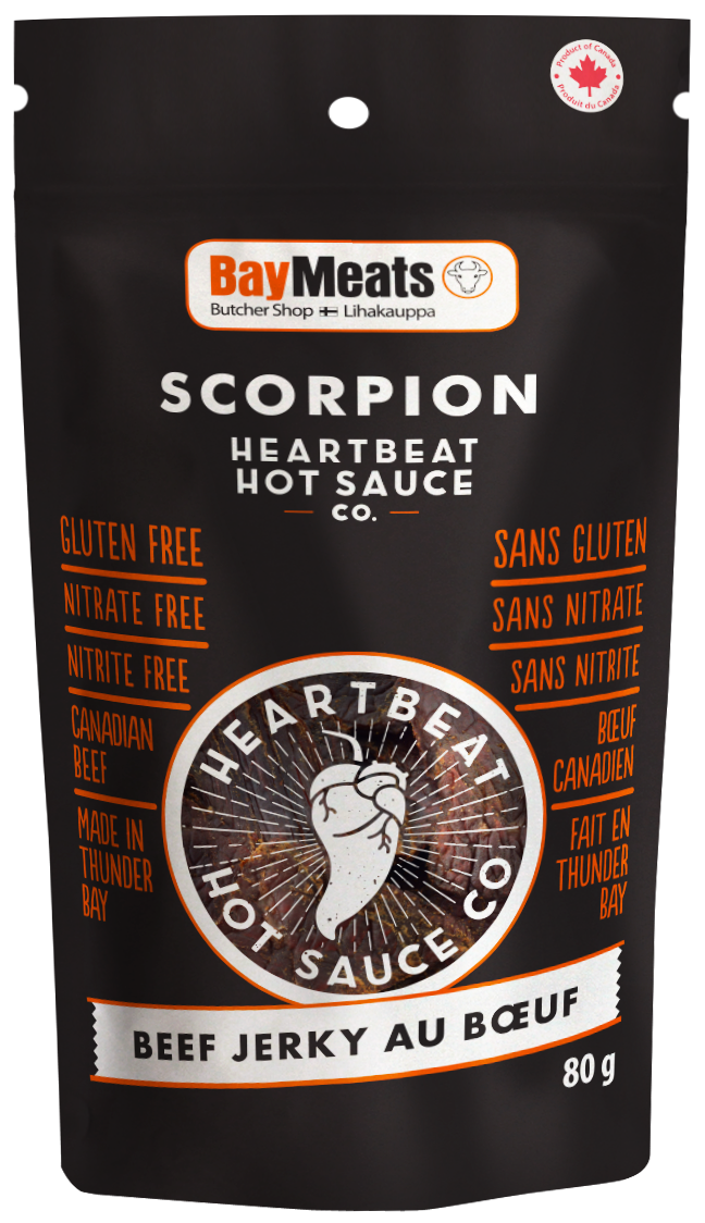 Scorpion (Heartbeat Hot Sauce Co.) Beef Jerky 80g